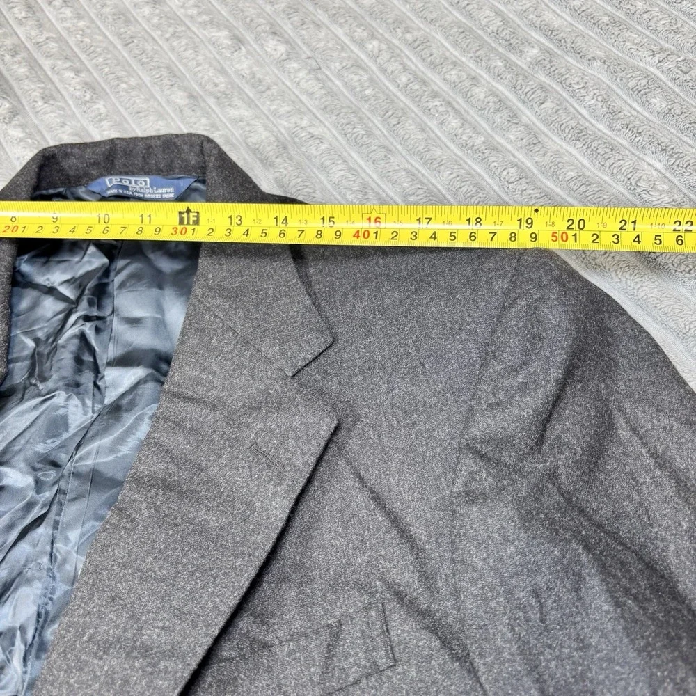 Polo Ralph Lauren‎ 44/38 long 100% wool season F4 men's blazer jacket vintage